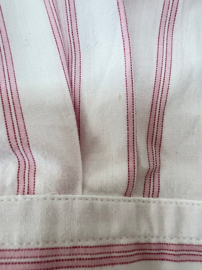 【中古品】【メンズ】 Acne Studios アクネストゥディオズ STRIPED FACE PATCH L/S SHIRT FA-UX-SHIR000035 ストライプ フェイスパッチ ロングスリーブシャツ 長袖 トップス 141-260705-kk-13-hon サイズ：XS カラー：ホワイト/ピンク 万代Net店
