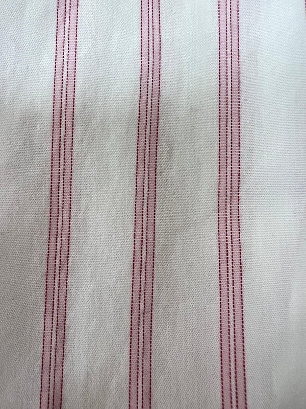 【中古品】【メンズ】 Acne Studios アクネストゥディオズ STRIPED FACE PATCH L/S SHIRT FA-UX-SHIR000035 ストライプ フェイスパッチ ロングスリーブシャツ 長袖 トップス 141-260705-kk-13-hon サイズ：XS カラー：ホワイト/ピンク 万代Net店