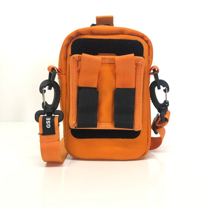 【中古品】【メンズ】 GOODSPEED equipment グッドスピードイクイップメント MINI MULTI SHOULDER BAG GSE-wfr-NB-GPB06 ミニ マルチ ショルダーバッグ カバン 188-260808-kk-06-hon カラー：オレンジ 万代Net店
