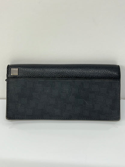 【中古品】【メンズ】 dunhill ダンヒル D-EIGHT L2LZ10Z 二つ折り長財布 服飾雑貨 ロングウォレット 201-260801-kk-34-hon カラー：BLACK 万代Net店
