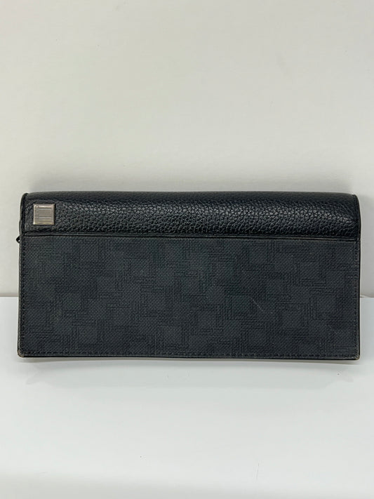 【中古品】【メンズ】 dunhill ダンヒル D-EIGHT L2LZ10Z 二つ折り長財布 服飾雑貨 ロングウォレット 201-260801-kk-34-hon カラー：BLACK 万代Net店