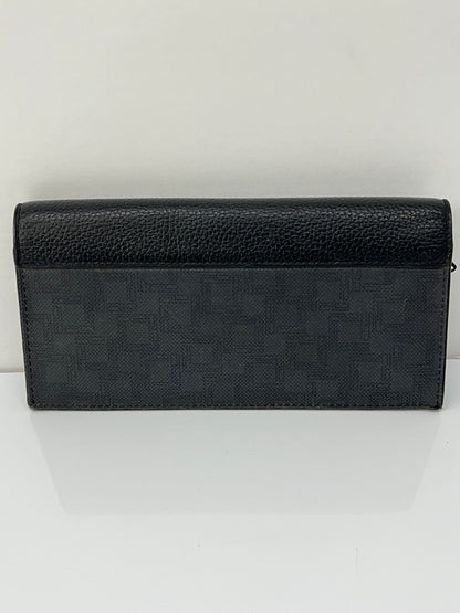 【中古品】【メンズ】 dunhill ダンヒル D-EIGHT L2LZ10Z 二つ折り長財布 服飾雑貨 ロングウォレット 201-260801-kk-34-hon カラー：BLACK 万代Net店