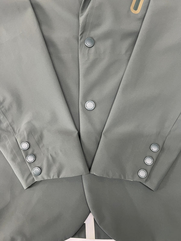 【中古美品】【メンズ】 ＋PHOENIX プラスフェニックス MONTE JACKET POO-22003 モンテジャケット ライトアウター ナイロンテーラードジャケット 144-260705-kk-15-hon サイズ：L カラー：グリーン 万代Net店
