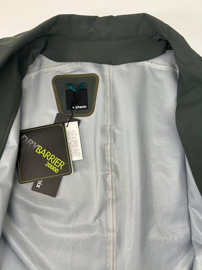【中古美品】【メンズ】 ＋PHOENIX プラスフェニックス MONTE JACKET POO-22003 モンテジャケット ライトアウター ナイロンテーラードジャケット 144-260705-kk-15-hon サイズ：L カラー：グリーン 万代Net店