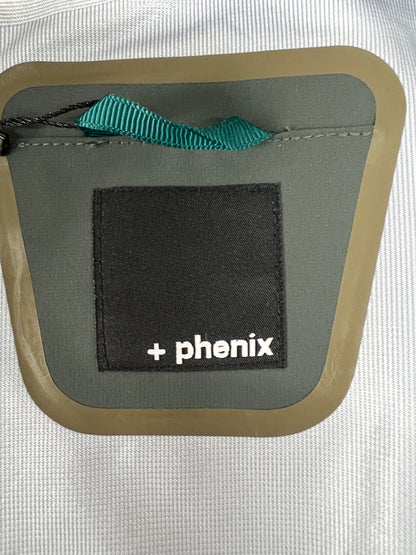 【中古美品】【メンズ】 ＋PHOENIX プラスフェニックス MONTE JACKET POO-22003 モンテジャケット ライトアウター ナイロンテーラードジャケット 144-260705-kk-15-hon サイズ：L カラー：グリーン 万代Net店