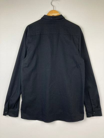 【中古品】【メンズ】 ROARK ロアーク DIABLO Long Sleeve Shirt RW452 ディアブロ ロングスリーブ シャツ トップス 142-260807-SH-09-hon サイズ：L カラー：ブラック 万代Net店