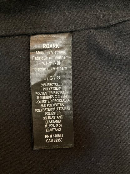 【中古品】【メンズ】 ROARK ロアーク DIABLO Long Sleeve Shirt RW452 ディアブロ ロングスリーブ シャツ トップス 142-260807-SH-09-hon サイズ：L カラー：ブラック 万代Net店