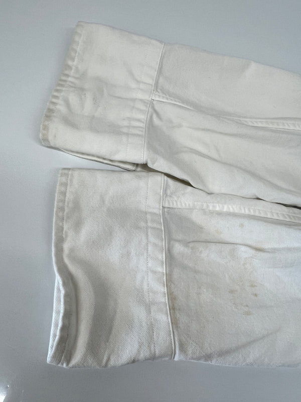 【中古品】【メンズ】 Polo Ralph Lauren ポロラルフローレン Stretch Oxford Shirt 710636139001 ストレッチオックスフォードシャツ トップス 147-260809-SH-02-hon サイズ：L カラー：ホワイト 万代Net店