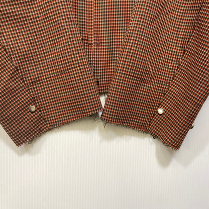 【中古品】【メンズ】 YOKE ヨーク CUT-OFF ZIP UP JACKET YK20SS0087B カットオフ ジップアップ ジャケット 140-260719-as-04-izu サイズ：S カラー：レッド系 万代Net店
