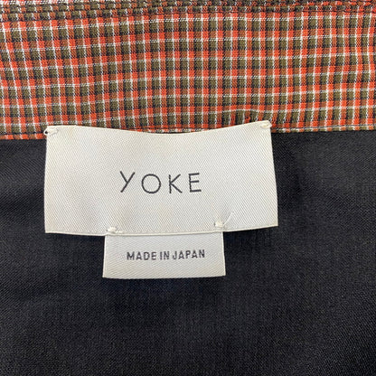 【中古品】【メンズ】 YOKE ヨーク CUT-OFF ZIP UP JACKET YK20SS0087B カットオフ ジップアップ ジャケット 140-260719-as-04-izu サイズ：S カラー：レッド系 万代Net店