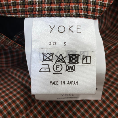 【中古品】【メンズ】 YOKE ヨーク CUT-OFF ZIP UP JACKET YK20SS0087B カットオフ ジップアップ ジャケット 140-260719-as-04-izu サイズ：S カラー：レッド系 万代Net店