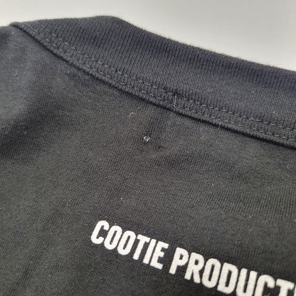 【中古品】【メンズ】 COOTIE PRODUCTIONS クーティープロダクションズ SUPIMA OVERSIZED CELLIE L/S TEE CTE-24S309 スーピマ オーバーサイズ セリー 長袖 Tシャツ 142-260718-as-25-izu サイズ：L カラー：ブラック 万代Net店