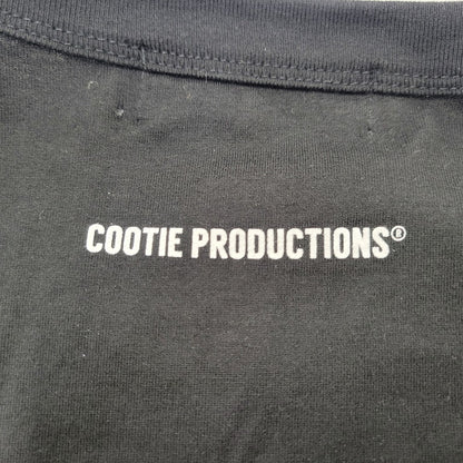 【中古品】【メンズ】 COOTIE PRODUCTIONS クーティープロダクションズ SUPIMA OVERSIZED CELLIE L/S TEE CTE-24S309 スーピマ オーバーサイズ セリー 長袖 Tシャツ 142-260718-as-25-izu サイズ：L カラー：ブラック 万代Net店