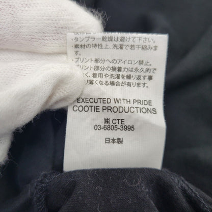 【中古品】【メンズ】 COOTIE PRODUCTIONS クーティープロダクションズ SUPIMA OVERSIZED CELLIE L/S TEE CTE-24S309 スーピマ オーバーサイズ セリー 長袖 Tシャツ 142-260718-as-25-izu サイズ：L カラー：ブラック 万代Net店