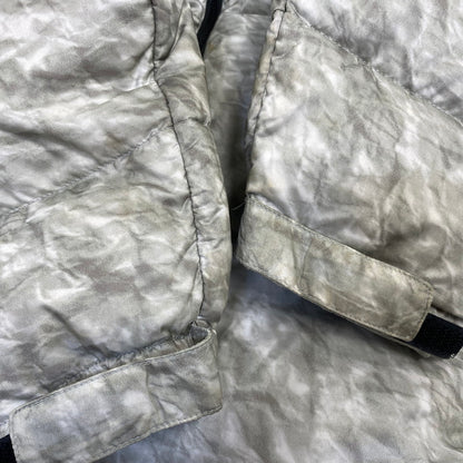 【中古品】【メンズ】 Supreme シュプリーム × THE NORTH FACE ザ・ノースフェイス NUPTSE JACKET ND91806I ヌプシ ジャケット ダウン 149-260829-as-01-izu サイズ：M カラー：WHITE PAPER PRINT 万代Net店