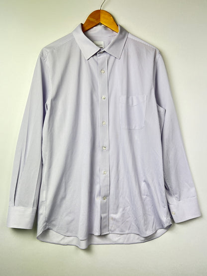 【中古品】【メンズ】 MACKINTOSH PHILOSOPHY マッキントッシュフィロソフィー TROTTER Shirt H1M29-317-33 トロッターシャツ トップス 147-260809-SH-24-hon サイズ：52 カラー：ライトパープル 万代Net店