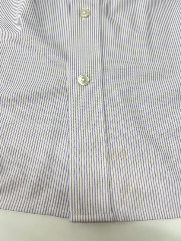 【中古品】【メンズ】 MACKINTOSH PHILOSOPHY マッキントッシュフィロソフィー TROTTER Shirt H1M29-317-33 トロッターシャツ トップス 147-260809-SH-24-hon サイズ：52 カラー：ライトパープル 万代Net店