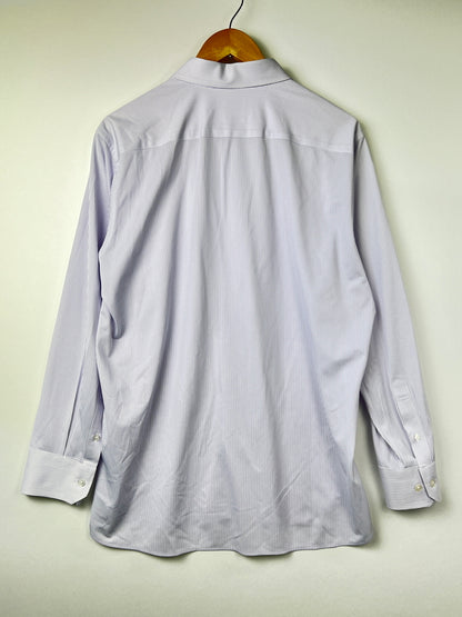 【中古品】【メンズ】 MACKINTOSH PHILOSOPHY マッキントッシュフィロソフィー TROTTER Shirt H1M29-317-33 トロッターシャツ トップス 147-260809-SH-24-hon サイズ：52 カラー：ライトパープル 万代Net店