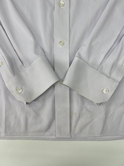 【中古品】【メンズ】 MACKINTOSH PHILOSOPHY マッキントッシュフィロソフィー TROTTER Shirt H1M29-317-33 トロッターシャツ トップス 147-260809-SH-24-hon サイズ：52 カラー：ライトパープル 万代Net店