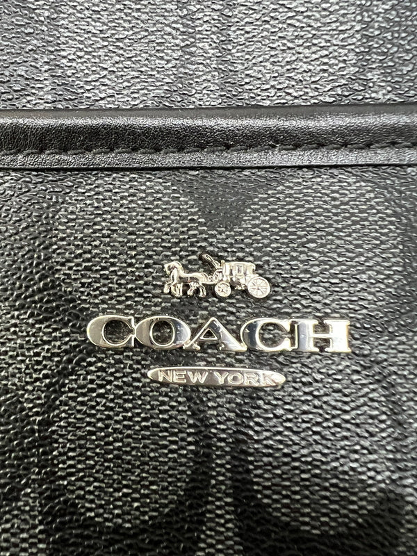 【中古品】【レディース】 COACH コーチ SIG ZIP FILE XBODY F29210 シグネチャー ジップファイル クロスボディ カバン ショルダーバッグ 180-260815-kk-14-hon カラー：グレー 万代Net店