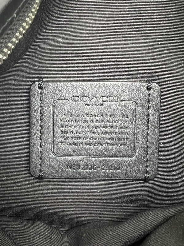 【中古品】【レディース】 COACH コーチ SIG ZIP FILE XBODY F29210 シグネチャー ジップファイル クロスボディ カバン ショルダーバッグ 180-260815-kk-14-hon カラー：グレー 万代Net店