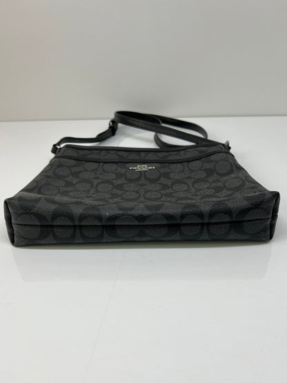 【中古品】【レディース】 COACH コーチ SIG ZIP FILE XBODY F29210 シグネチャー ジップファイル クロスボディ カバン ショルダーバッグ 180-260815-kk-14-hon カラー：グレー 万代Net店
