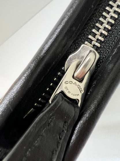 【中古品】【レディース】 COACH コーチ SIG ZIP FILE XBODY F29210 シグネチャー ジップファイル クロスボディ カバン ショルダーバッグ 180-260815-kk-14-hon カラー：グレー 万代Net店