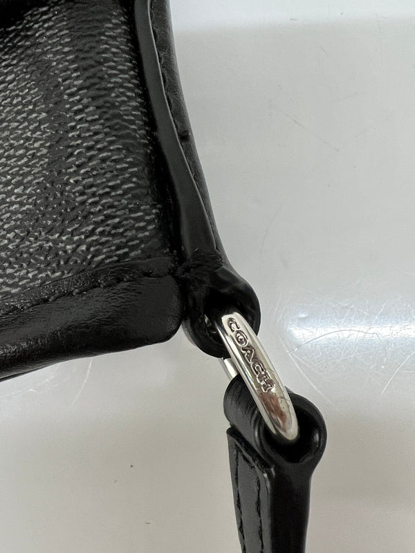 【中古品】【レディース】 COACH コーチ SIG ZIP FILE XBODY F29210 シグネチャー ジップファイル クロスボディ カバン ショルダーバッグ 180-260815-kk-14-hon カラー：グレー 万代Net店