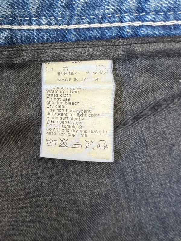 【中古品】【メンズ】 VANQUISH ヴァンキッシュ × MURDER LICENSE マーダーライセンス 110-131-2013-001 CRASH DENIM PANTS クラッシュ デニムパンツ ボトムス 158-261002-AS-51-hon カラー：ブルー 万代Net店