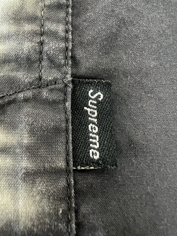 【現状渡し品】【メンズ】 Supreme シュプリーム 12SS TIE DYE SHIRT タイダイシャツ 半袖 トップス 149-260801-kk-23-hon サイズ：M カラー：BLACK 万代Net店
