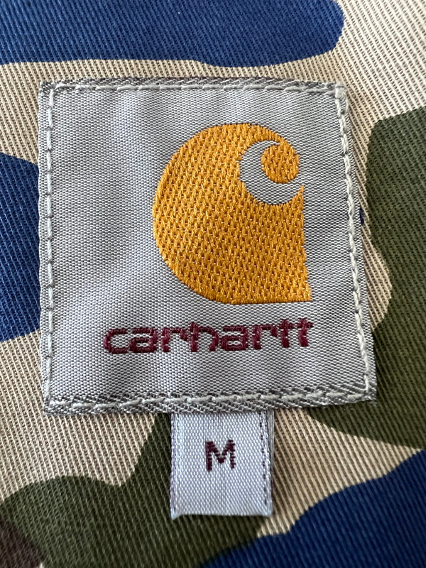【中古品】【メンズ】 Carhartt WIP カーハートダブリューアイピー Sid Blazer Camo Mitchell 1015007 シドブレザーカモミッチェル アウター 147-260809-SH-06-hon サイズ：M カラー：ブルーカモフラージュ 万代Net店