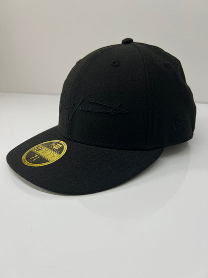 【中古美品】【メンズ】 YOHJI YAMAMOTO POUR HOMME ヨウジヤマモトプールオム × NEW ERA ニューエラ BASEBALL CAP HZ-Ｈ92-976 RP5950 YY REARLOGO HM 140-260704-kk-05-hon サイズ：7 3/8 カラー：BLACK 万代Net店