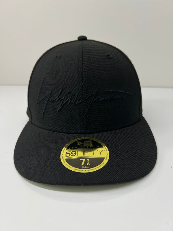 【中古美品】【メンズ】 YOHJI YAMAMOTO POUR HOMME ヨウジヤマモトプールオム × NEW ERA ニューエラ BASEBALL CAP HZ-Ｈ92-976 RP5950 YY REARLOGO HM 140-260704-kk-05-hon サイズ：7 3/8 カラー：BLACK 万代Net店