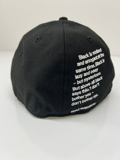 【中古美品】【メンズ】 YOHJI YAMAMOTO POUR HOMME ヨウジヤマモトプールオム × NEW ERA ニューエラ BASEBALL CAP HZ-Ｈ92-976 RP5950 YY REARLOGO HM 140-260704-kk-05-hon サイズ：7 3/8 カラー：BLACK 万代Net店