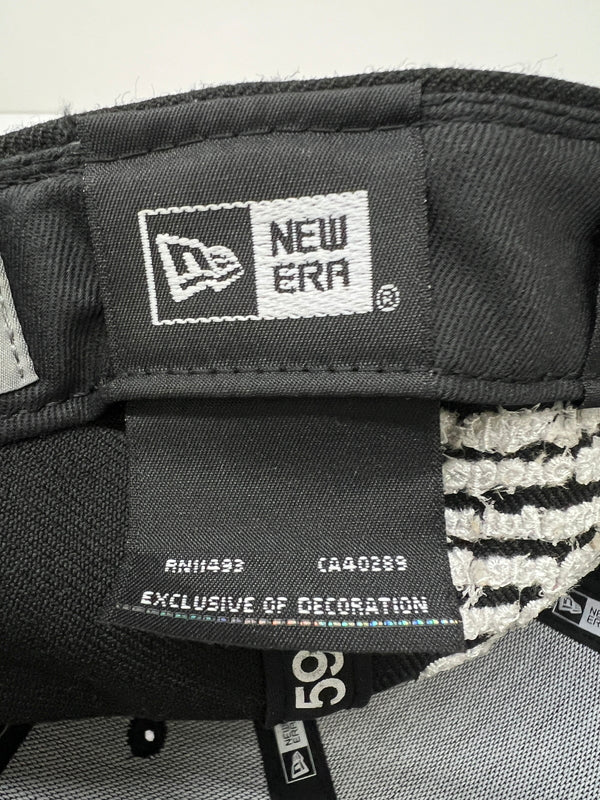 【中古美品】【メンズ】 YOHJI YAMAMOTO POUR HOMME ヨウジヤマモトプールオム × NEW ERA ニューエラ BASEBALL CAP HZ-Ｈ92-976 RP5950 YY REARLOGO HM 140-260704-kk-05-hon サイズ：7 3/8 カラー：BLACK 万代Net店
