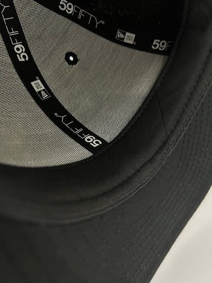 【中古美品】【メンズ】 YOHJI YAMAMOTO POUR HOMME ヨウジヤマモトプールオム × NEW ERA ニューエラ BASEBALL CAP HZ-Ｈ92-976 RP5950 YY REARLOGO HM 140-260704-kk-05-hon サイズ：7 3/8 カラー：BLACK 万代Net店
