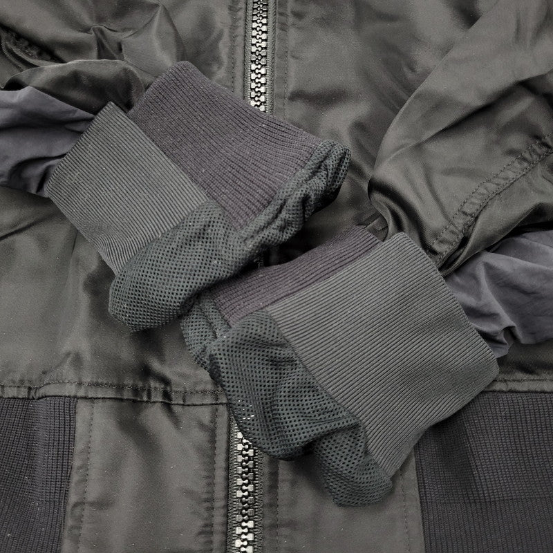 【中古品】【メンズ】 NIKE ナイキ × SACAI サカイ NRG LAYERED BOMBER JACKET CZ4697-010 ボンバージャケット 140-260829-as-19-izu サイズ：S カラー：ブラック 万代Net店