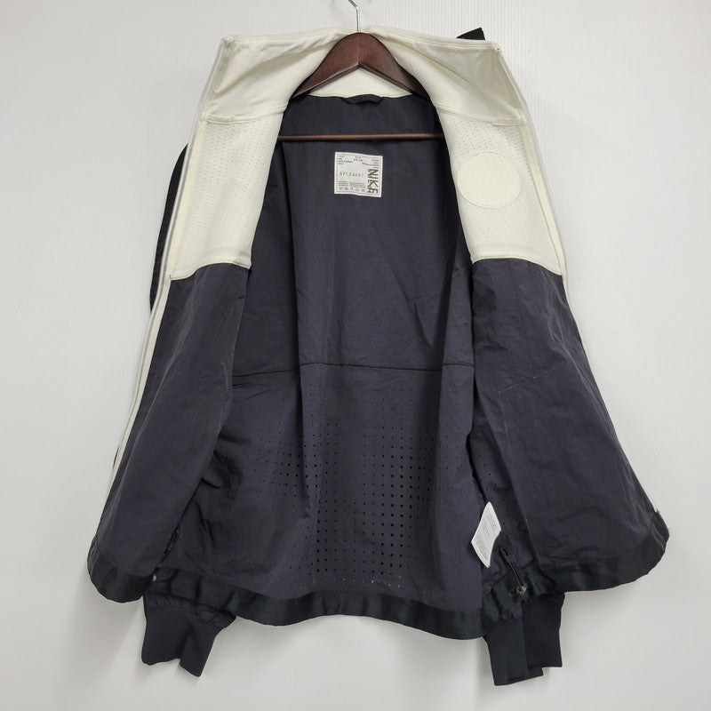 【中古品】【メンズ】 NIKE ナイキ × SACAI サカイ NRG LAYERED BOMBER JACKET CZ4697-010 ボンバージャケット 140-260829-as-19-izu サイズ：S カラー：ブラック 万代Net店