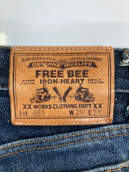 【現状渡し品】【メンズ】 IRON HEART アイアンハート 21OZ HEAVY DENIM PANTS 461 21オンス ヘビー デニム パンツ ボトムス 158-260917-YS-15-hon サイズ：W29 カラー：インディゴ 万代Net店