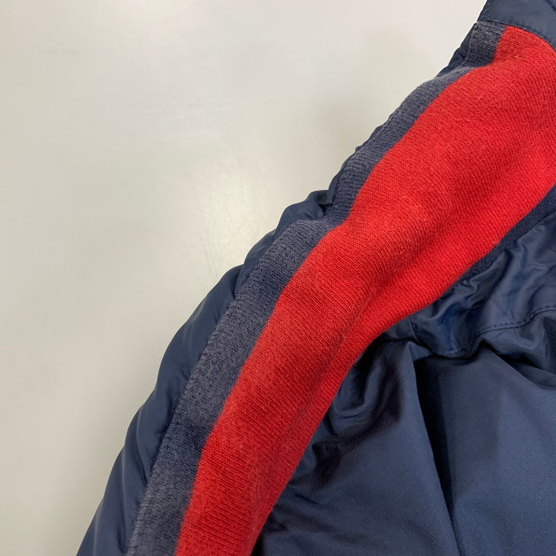 【中古品】【メンズ】 TOMMY JEANS トミージーンズ 4500324935 TECHNICAL FIBERS HOODED DOWN JACKET テクニカル ファイバーズ フーデッド ダウン ジャケット アウター 147-260910-cs-10-izu サイズ：M カラー：ネイビー 万代Net店