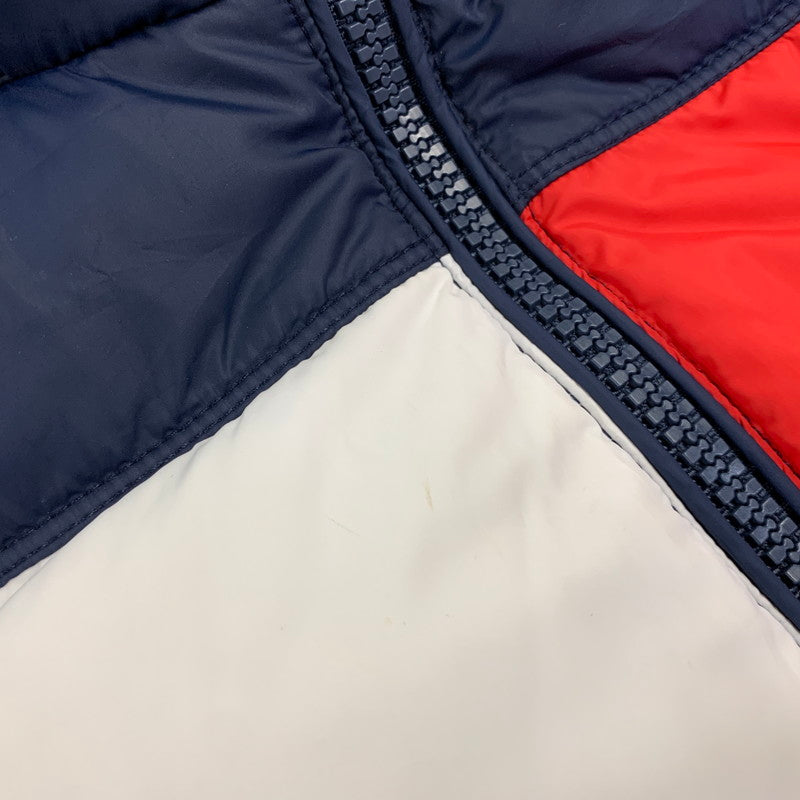 【中古品】【メンズ】 TOMMY JEANS トミージーンズ 4500324935 TECHNICAL FIBERS HOODED DOWN JACKET テクニカル ファイバーズ フーデッド ダウン ジャケット アウター 147-260910-cs-10-izu サイズ：M カラー：ネイビー 万代Net店