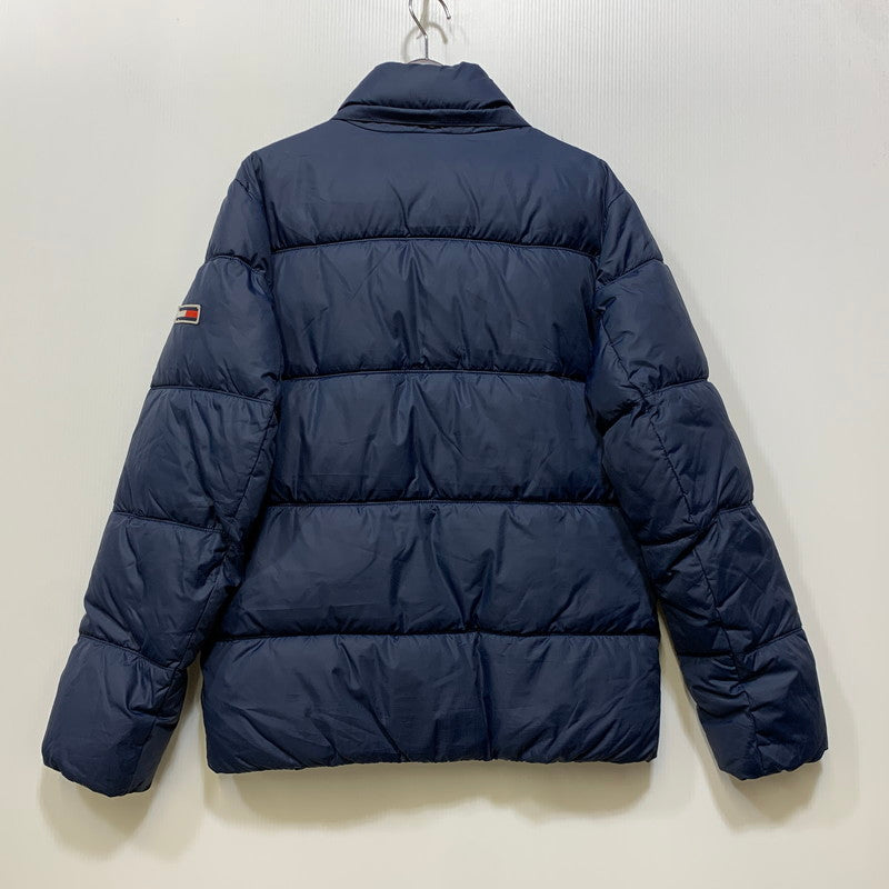 【中古品】【メンズ】 TOMMY JEANS トミージーンズ 4500324935 TECHNICAL FIBERS HOODED DOWN JACKET テクニカル ファイバーズ フーデッド ダウン ジャケット アウター 147-260910-cs-10-izu サイズ：M カラー：ネイビー 万代Net店
