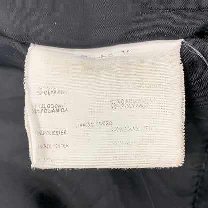 【現状渡し品】【メンズ】 BURBERRY LONDON バーバリー ロンドン RIB COLLAR MEDIUM COAT リブカラー ミディアム コート アウター 146-260726-kh-19-izu サイズ：52 カラー：ネイビー 万代Net店