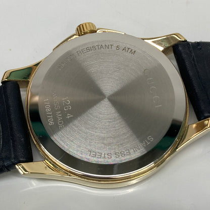 【中古品】【メンズ】 GUCCI グッチ G-TIMELESS DIAMANTE YA1264027 タイムレス ディアマンテ クォーツ 腕時計 197-260804-kk-18-hon カラー：ゴールド/ブラック 万代Net店