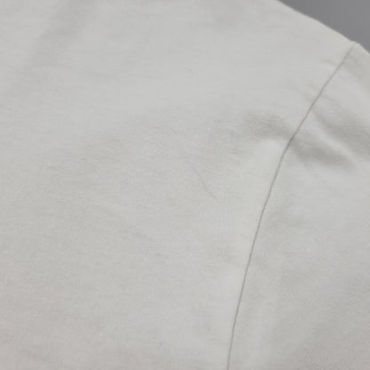 【中古品】【メンズ】 OFF-WHITE オフホワイト　LOGO S S TEE ロゴ Tシャツ 半袖 トップス 142-260726-yn-03-izu サイズ：L カラー：ホワイト 万代Net店