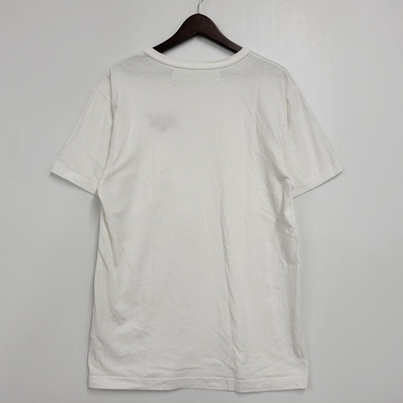 【中古品】【メンズ】 OFF-WHITE オフホワイト　LOGO S S TEE ロゴ Tシャツ 半袖 トップス 142-260726-yn-03-izu サイズ：L カラー：ホワイト 万代Net店