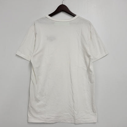 【中古品】【メンズ】 OFF-WHITE オフホワイト　LOGO S S TEE ロゴ Tシャツ 半袖 トップス 142-260726-yn-03-izu サイズ：L カラー：ホワイト 万代Net店