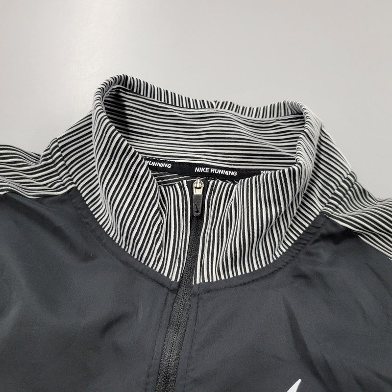 【中古品】【メンズ】 NIKE ナイキ CU5398-010 ELEMENT FUTURE FAST HYBRID RUNNING TOP エレメント フューチャー ファスト ハイブリッド ランニング トップ　長袖 148-260726-yn-07-izu サイズ：XL カラー：ブラック×ホワイト 万代Net店