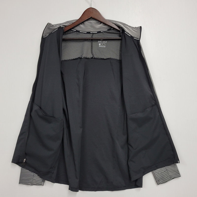 【中古品】【メンズ】 NIKE ナイキ CU5398-010 ELEMENT FUTURE FAST HYBRID RUNNING TOP エレメント フューチャー ファスト ハイブリッド ランニング トップ　長袖 148-260726-yn-07-izu サイズ：XL カラー：ブラック×ホワイト 万代Net店