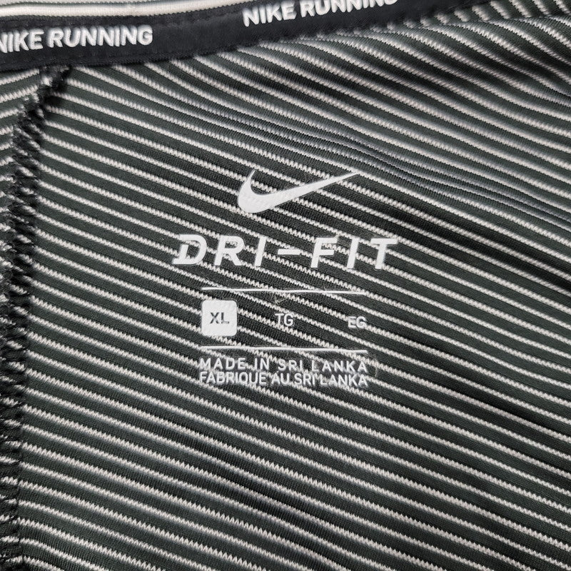 【中古品】【メンズ】 NIKE ナイキ CU5398-010 ELEMENT FUTURE FAST HYBRID RUNNING TOP エレメント フューチャー ファスト ハイブリッド ランニング トップ　長袖 148-260726-yn-07-izu サイズ：XL カラー：ブラック×ホワイト 万代Net店